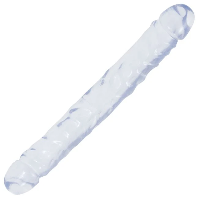 Crystal Jellies Jr. Dbl Dong - Shape & Texture