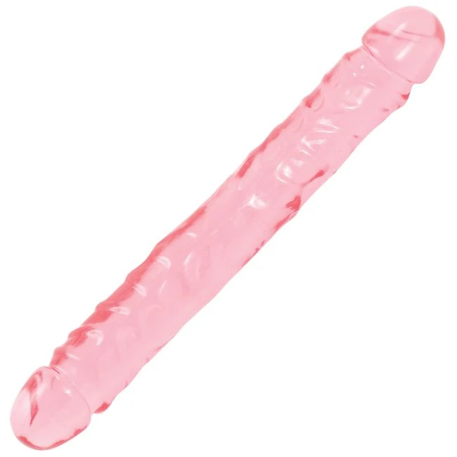 Crystal Jellies Jr. Dbl Dong - Double-Headed Design for Enhanced Stimulation