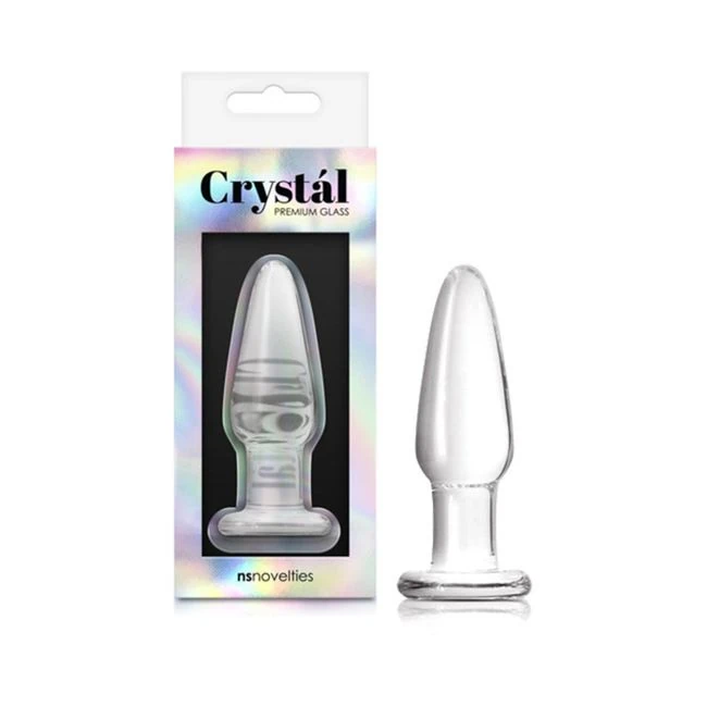 Crystal Tapered Plug - Shape & Comfort