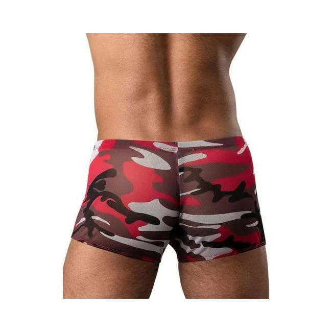 Cumouflage Mini Short Red - Overview