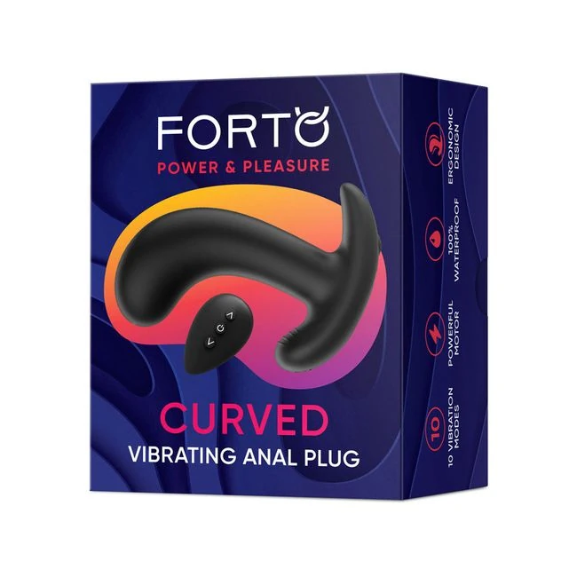 Curved Vibrating Plug - Shape & Comfort