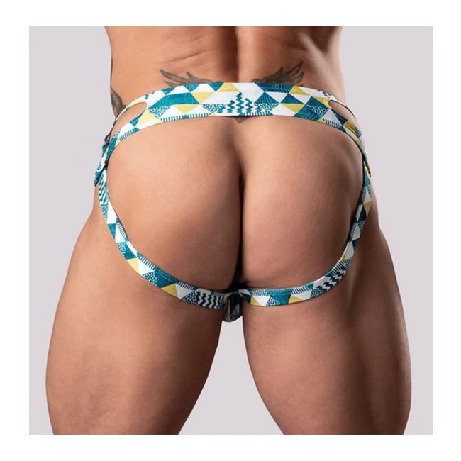 Cut It Out! Moonshine Jock - Breathable Fabric in Two Bright Colors