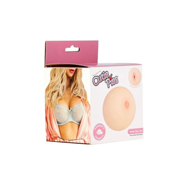 Cutiepies Hannahs Handful Pussy & Boob Head Stroker - Shape & Texture