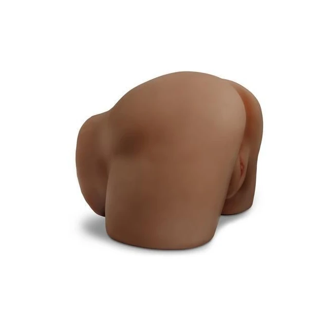 Cyberskin Elite Jackhammer Pussy and Ass Brown - Overview