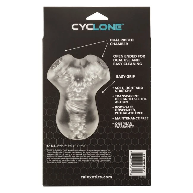 Cyclone Dual Chamber Stroker - Material, Cleanup and Care