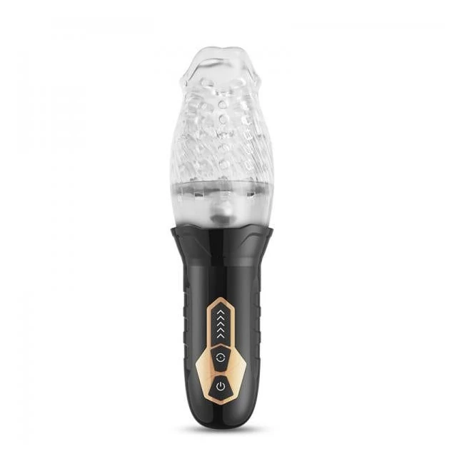 Cyclone Spinning Blow Job Simulator – Black - Grip & Control