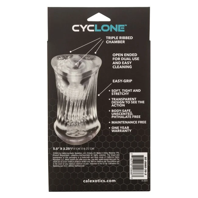 Cyclone Triple Chamber Stroker - Material Feel & Construction