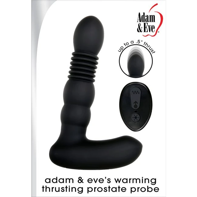 Adam & Eve Adams Warming & Rotating Prostate Thruster - Experience Intense Prostate Pleasure with the Adam & Eve Adams Warming & Rotating Prostate Thruster