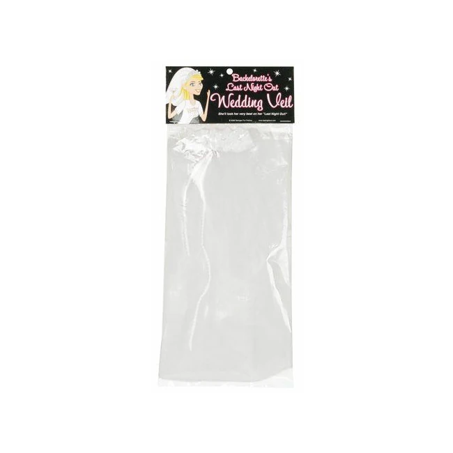 Bachelorette Wedding Veil - Design Details