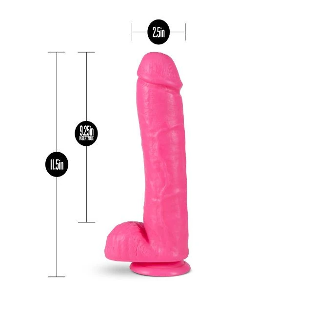 Big as Fuk 11in Cock Pink - Experience the Boldness of Big As Fuk 11 Inches Cock Pink