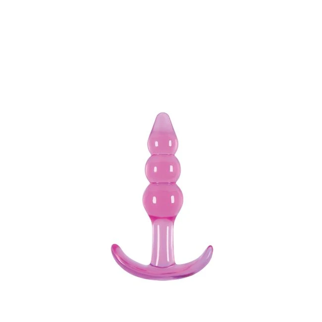 Jelly Rancher T-plug Rippl Pink - Shape & Texture