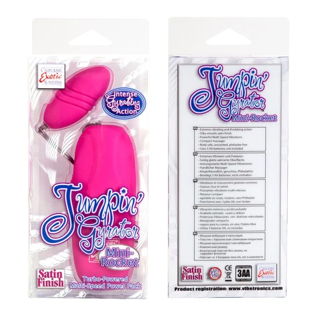 Jumpin Gyrator Mini Rocket Pink - Materials and Safety