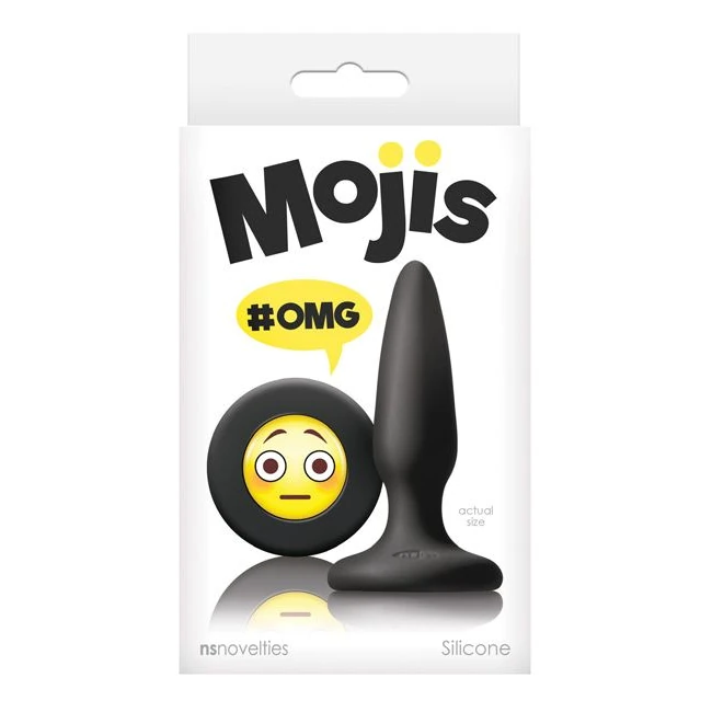 Moji's #omg Butt Plug Bla - Shape & Texture