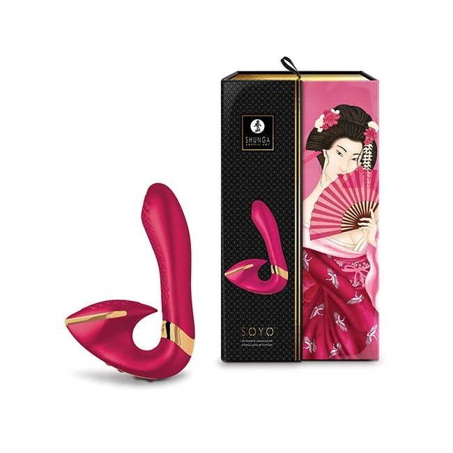Shunga Soyo Intimate Massa Raspberry - Vibration Modes and Control