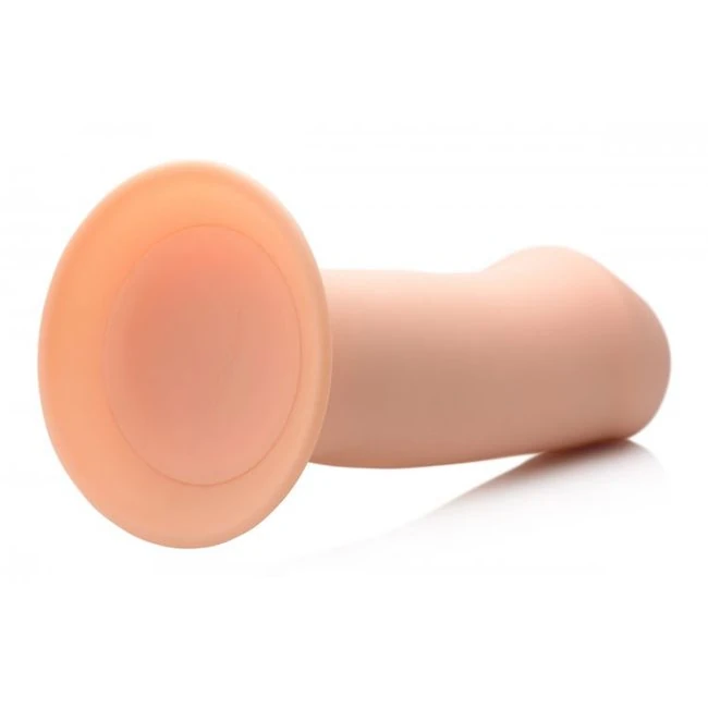 Squeeze-it Squeezable Thic Phallic Dildo- Flesh - Power & Performance