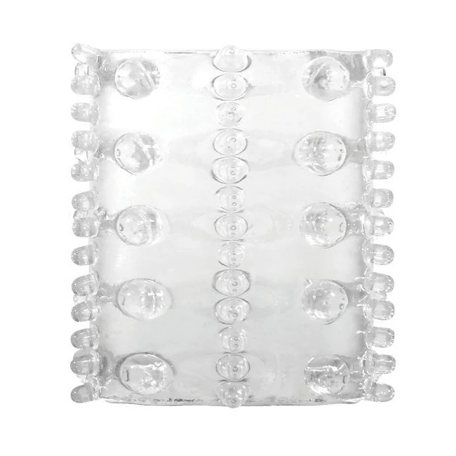 Adam & Eve Super Stretch Tickler Sleeves - Additional Features