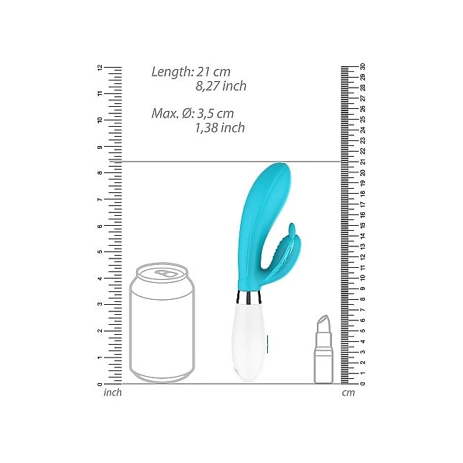 Alexios Butterfly & G-spot Vibrator Turquoise - Vibration Modes and Stimulation