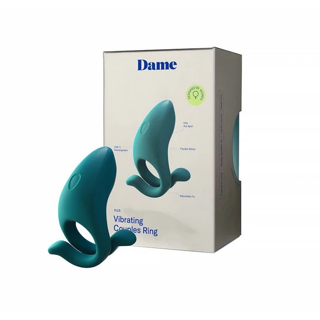 Dame Hug Vibrating Couples Ring - Fit & Sizing