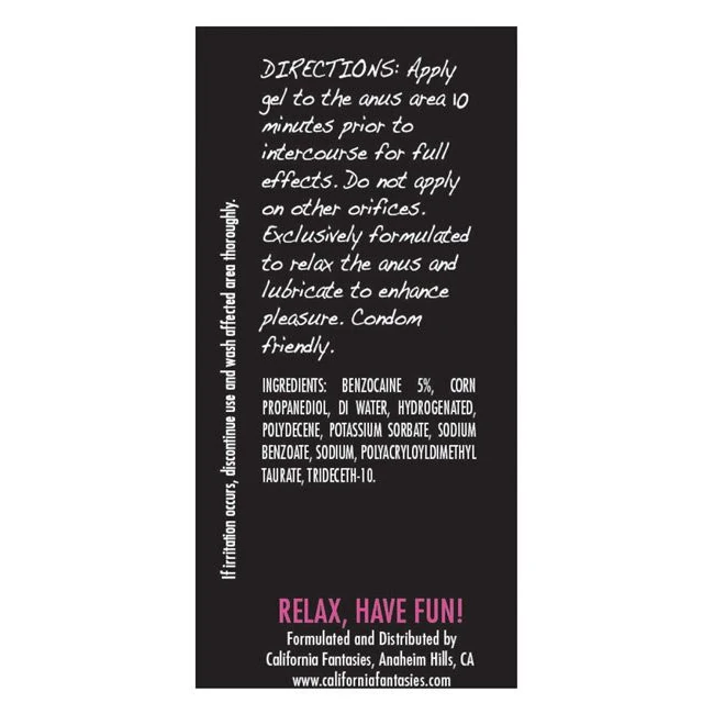 Dare Anal Desensitizing Cream 1/2 Oz - Shape, Size & Convenience