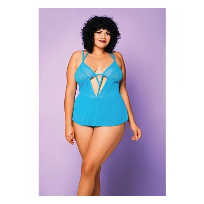 Dark In Love Teddy Teal - Fit & Sizing