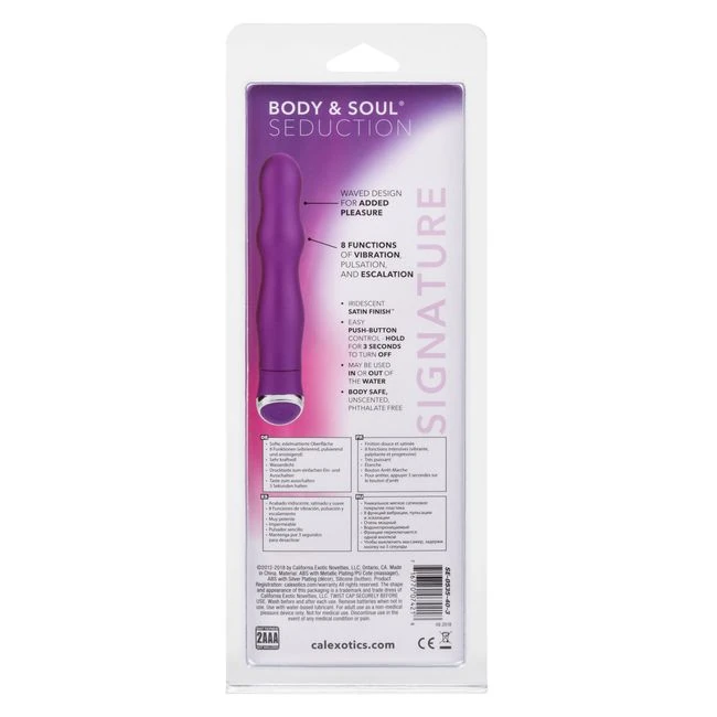Body & Soul Seduction Purpl - Vibration Modes and Patterns