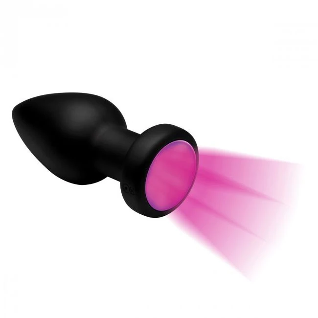 Booty Sparks Silicone Led P Vibrating Large - Light Emitting Diodes (LED) & Visual Stimulation