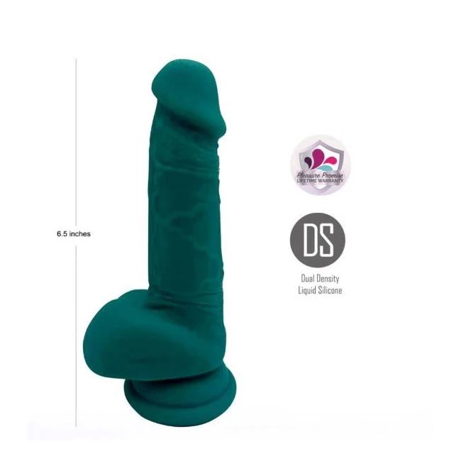 Declan Liquid Silicone Dong - Shape & Texture