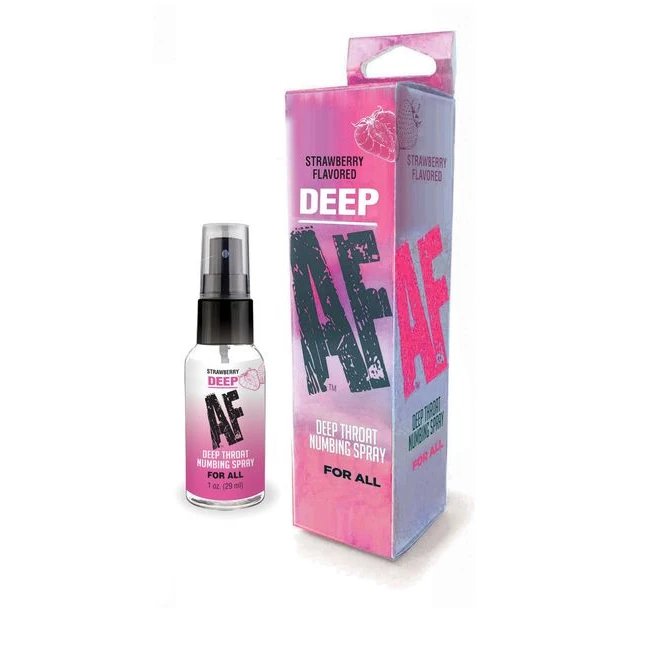 Deep Af Numbing Throat Spray - Ingredients & Usage
