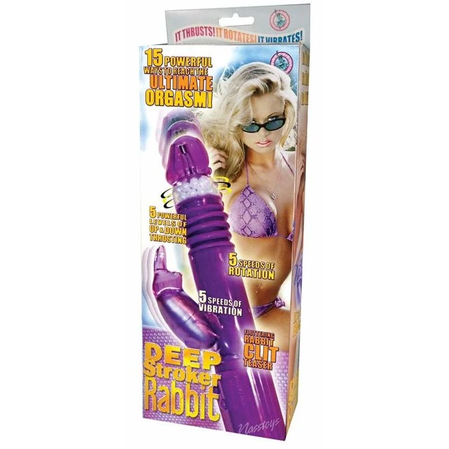 Deep Stroker Rabbit - Deep Stroker Rabbit Vibrator by Nasstoys