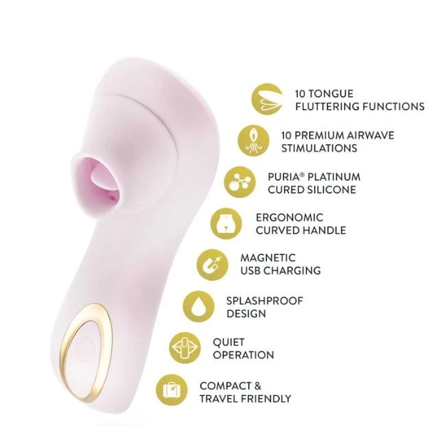 Delice Fleur Air Pulsing Vibe Barely Purple - by Blush Novelties