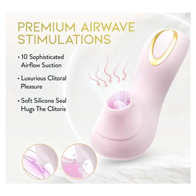 Delice Fleur Air Pulsing Vibe Barely Purple - Design Details