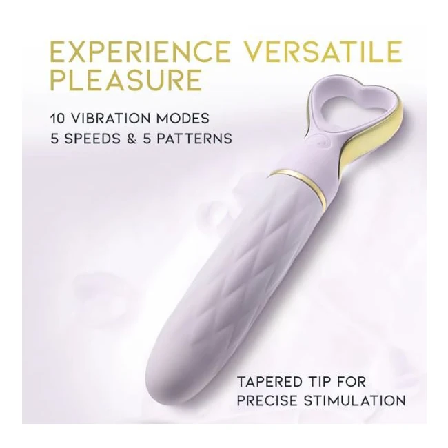 Delice Heartthrob Lavender Love - Vibration Modes and Stimulation