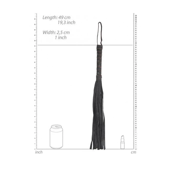 Denim Flogger - Roughend Denim Style - Black - Build & Quality