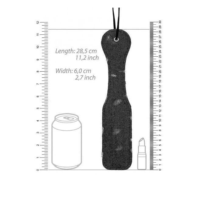 Denim Paddle - Roughend Denim Style - Black - Build & Quality