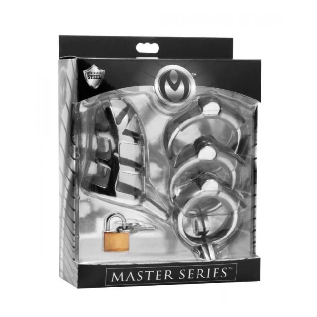 Detained Stainless Steel Chastity Cage - Overview