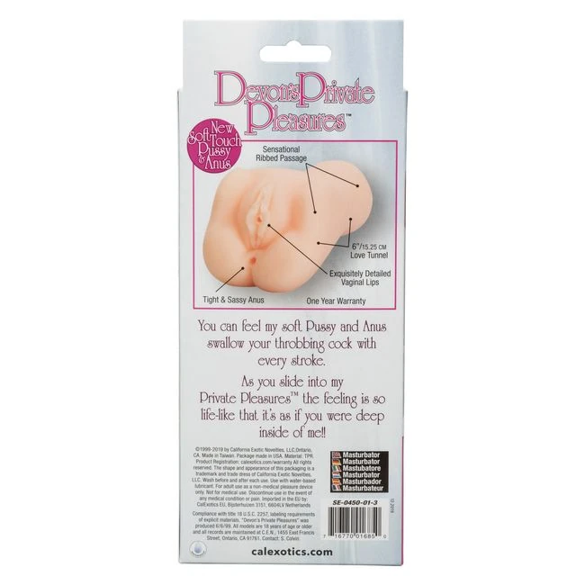Devons Private Pleasures - Size & Fit
