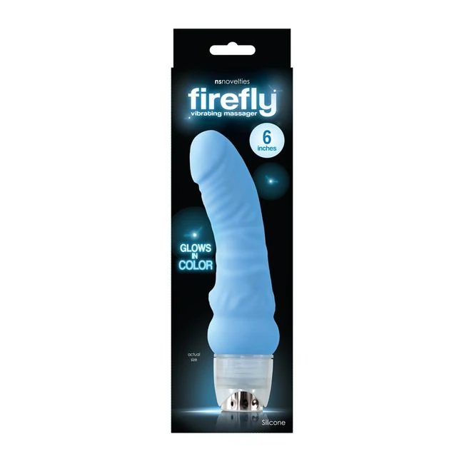 Firefly 6in Vibrating Massa Blue - How It Feels