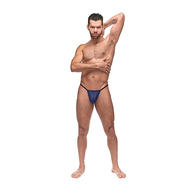 Diamond Mesh Posing Strap O/s - Fabric & Feel