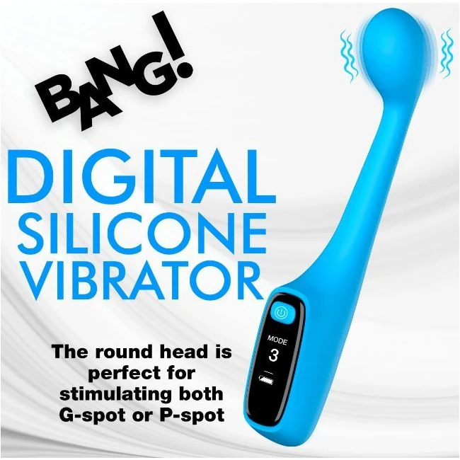Digital Silicone Vibrator - Vibration Modes and Digital Controls