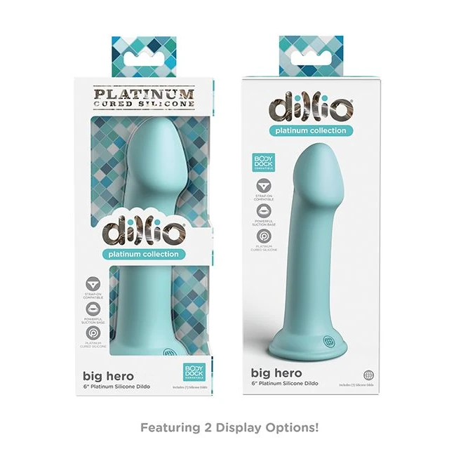 Dillio Platinum 6in Big Hero Teal - Design & Versatility