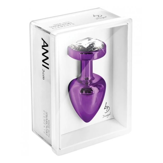 Diogol Anni Round 35mm Purple Butt Plug - What Is the Diogol Anni Round 35mm Purple Butt Plug?
