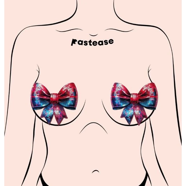 Disco Ball Bow Pasties - Overview