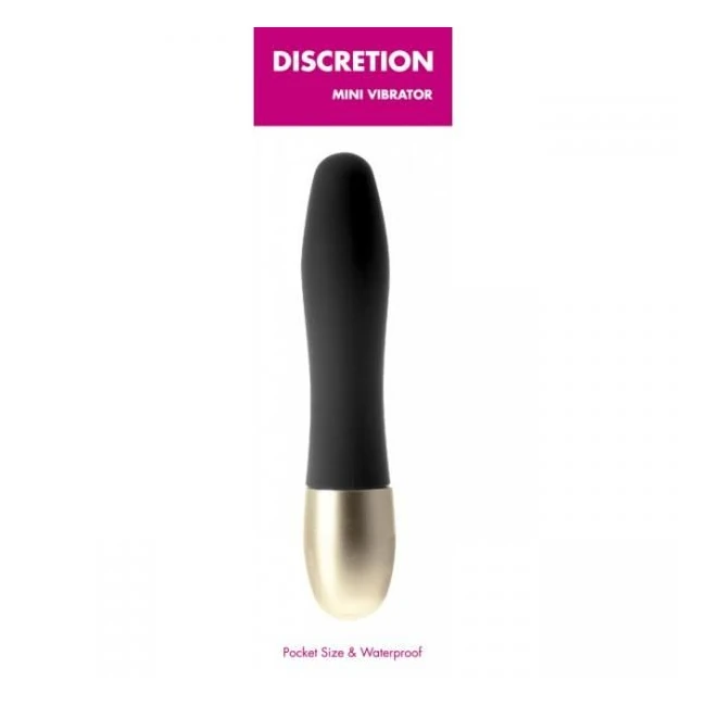 Discretion Black Mini Vibrator Minx - How It Feels