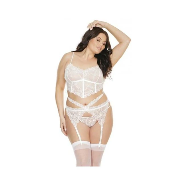 Diva Bra, Garterbelt, And G-string - Fabric & Feel