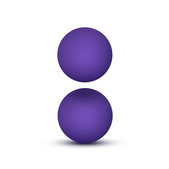 Luxe Double O Kegel Ballspurple - Experience the Power of the Luxe Double O Kegel Balls
