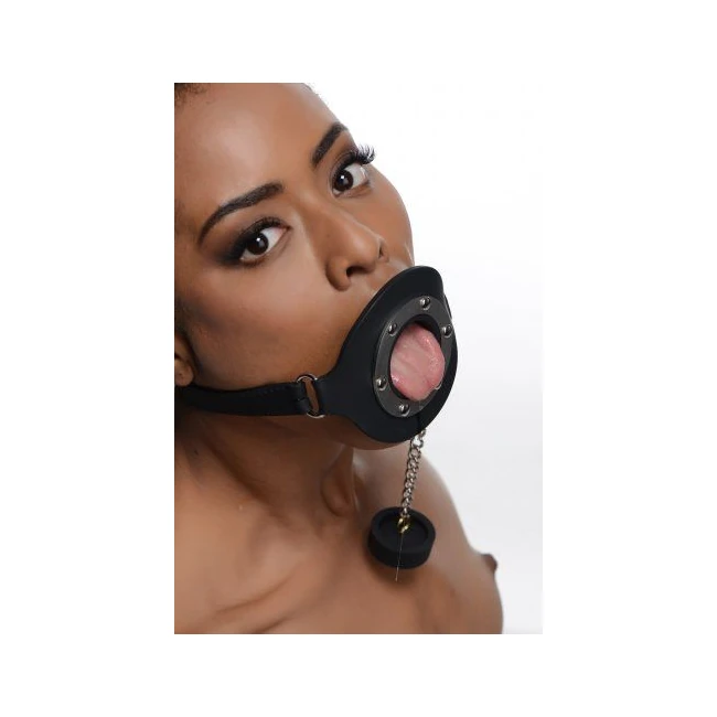 Master Series Pie Hole Silicone Feeding Gag - Comfort & Fit