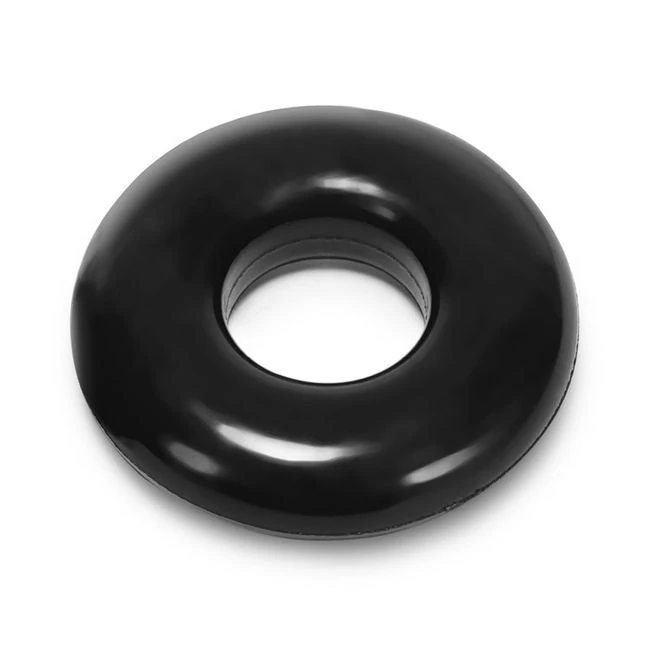 Do-Nut 2 Large Cockring - Black, clear, or blue, with the same thick build