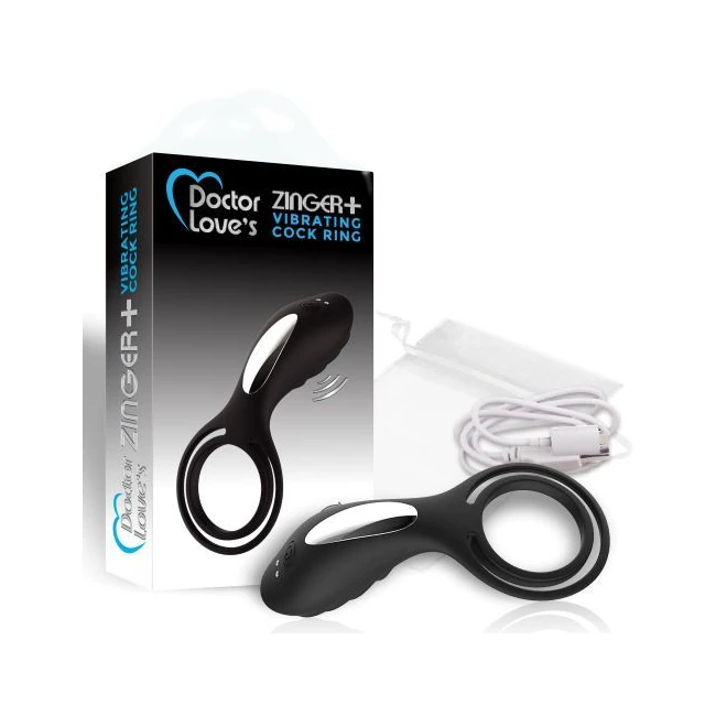 Doctor Love Zinger+ Vibrating Rechargeable Cock Ring - How It Feels