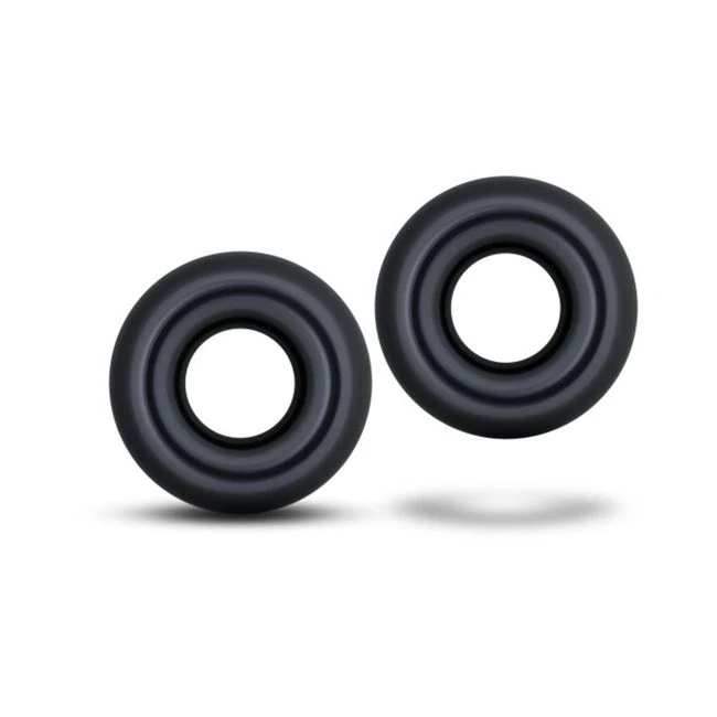 Donut Rings Oversized Black - Overview