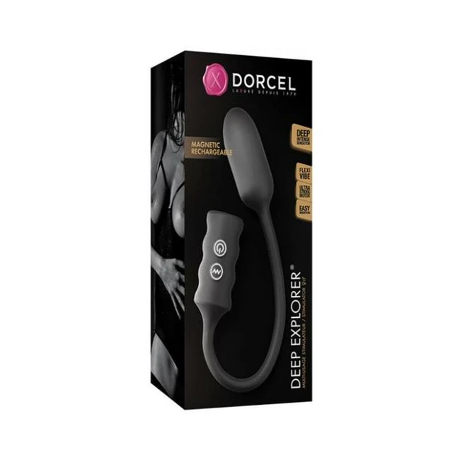 Dorcel Deep Explorer Egg Vibrator Black - Vibration Modes